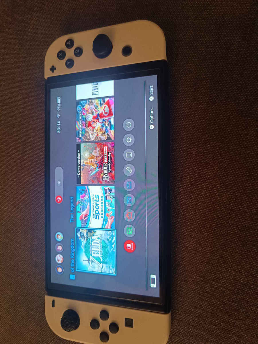Spigen Ez Fit GLAS.tR Screen Protector Tempered Glass for Switch OLED