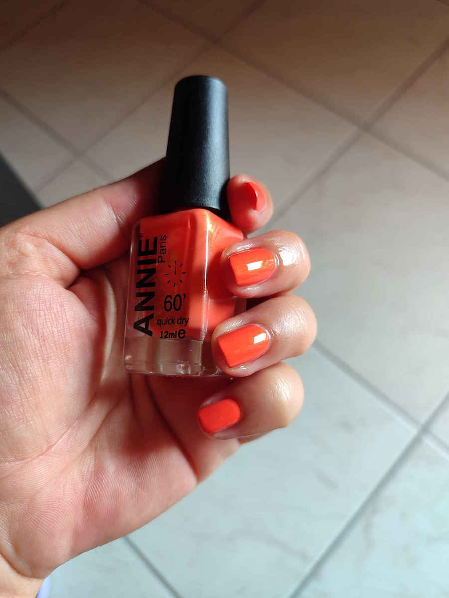 Annie Paris Nail Polish Glossy Βερνίκι Νυχιών Μαύρο 75 12ml