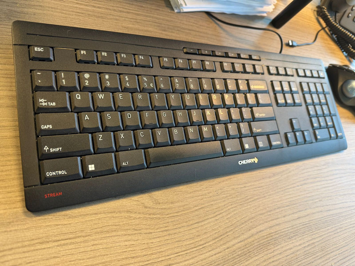 Cherry Stream Πληκτρολόγιο Αγγλικό US