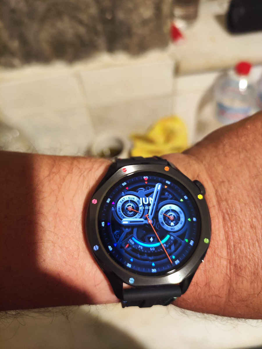 Xiaomi Watch S4 Aluminium 47mm Αδιάβροχο με Παλμογράφο (Ασημί)