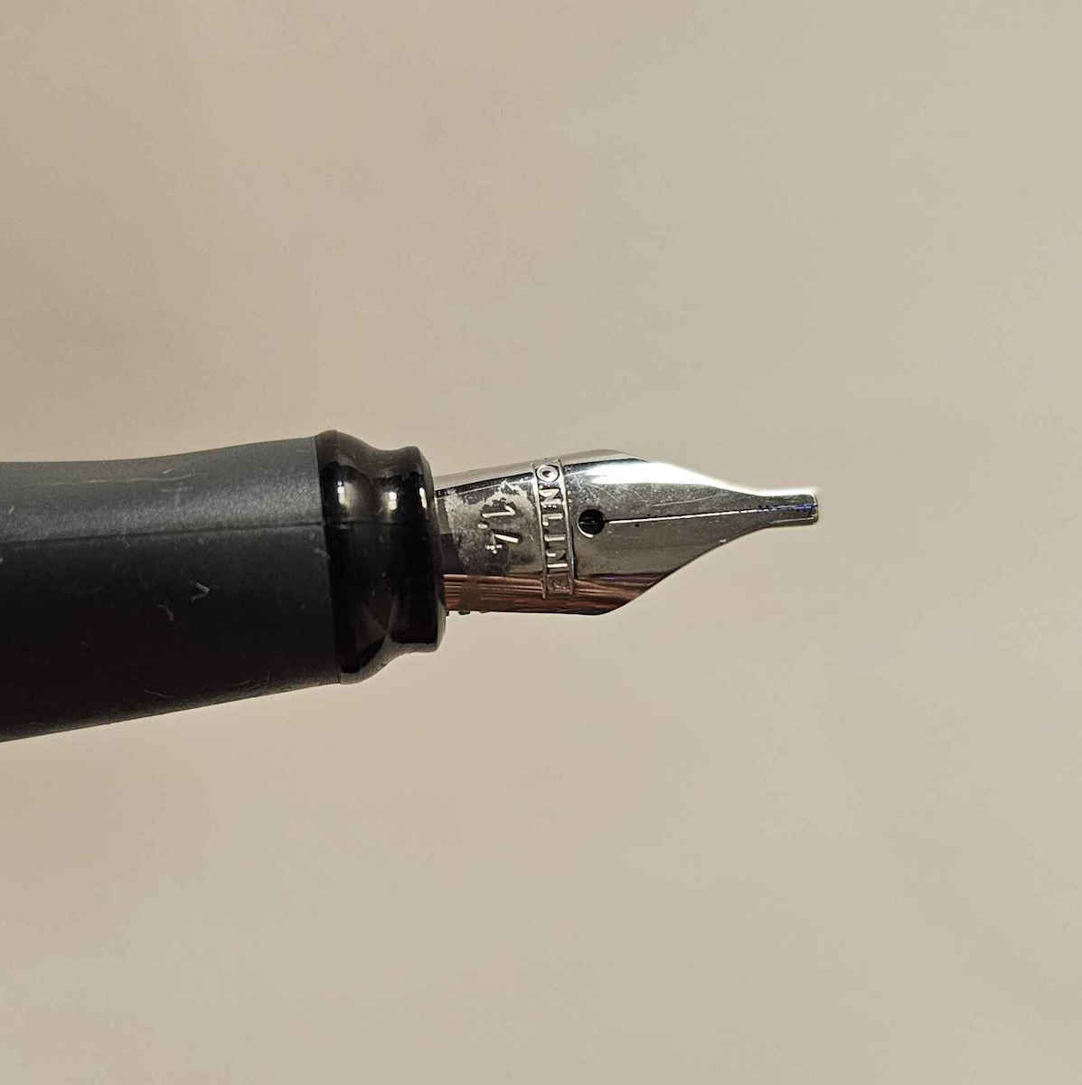 Online Füllfederhalter Kalligraphie 1.4mm Rosa mit Blauer Tintenfarbe