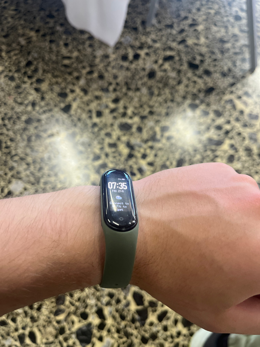 Strap Silicone with Pin Green (/ Mi Smart Band 7)