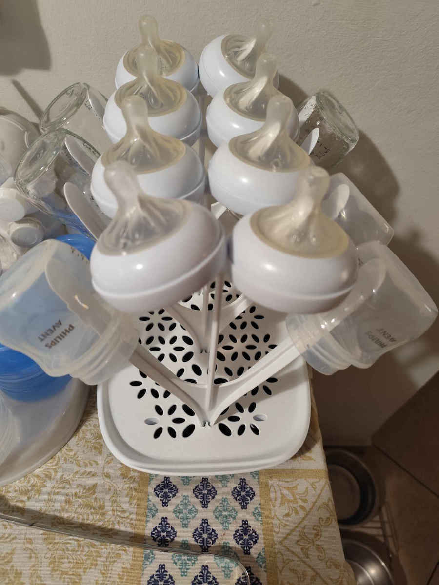 Philips Drying Rack for 8 Baby Bottles Whiteς 1pcs
