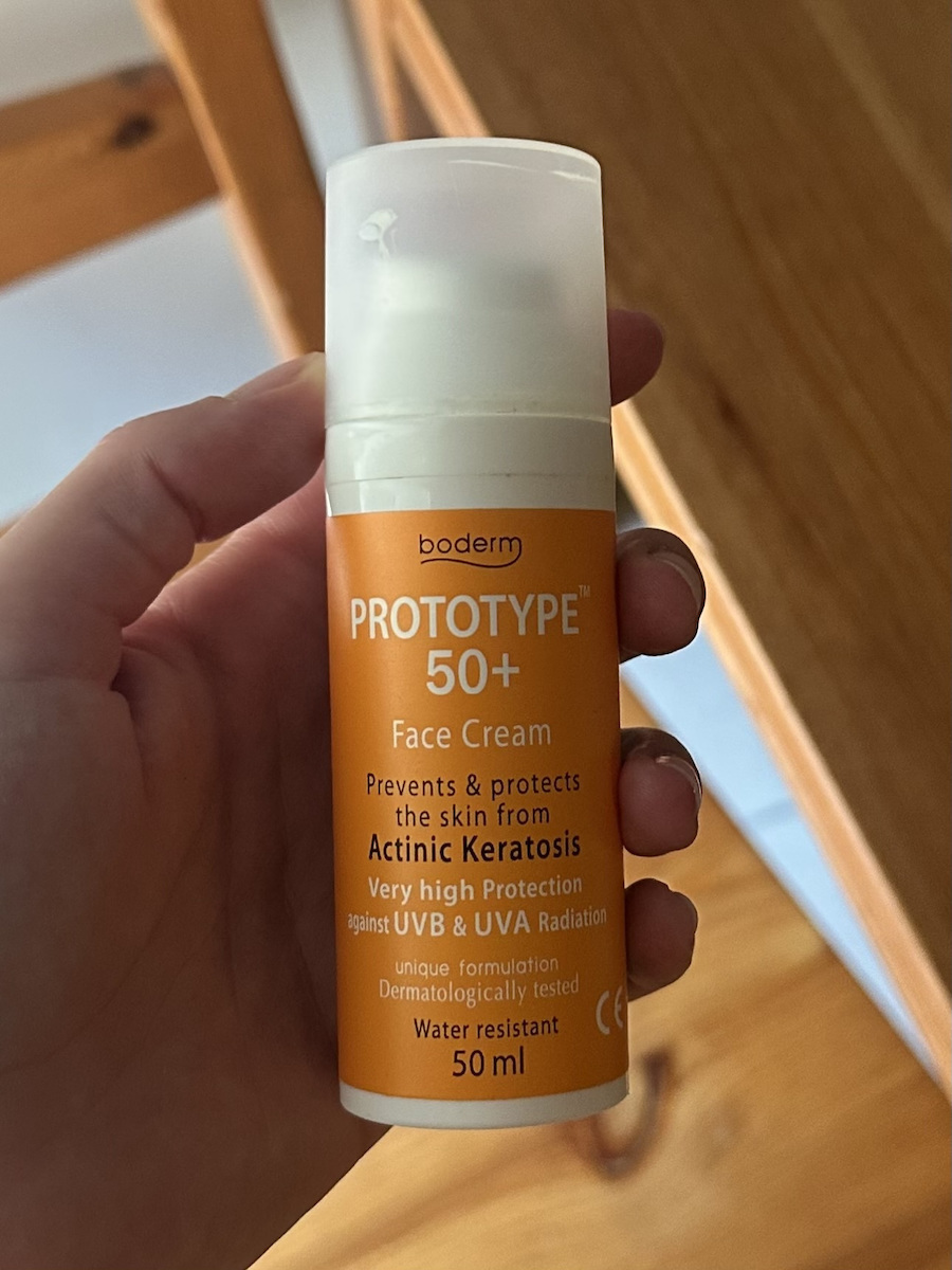 Boderm Prototype Cremă Antisolara pentru Față SPF50 50ml