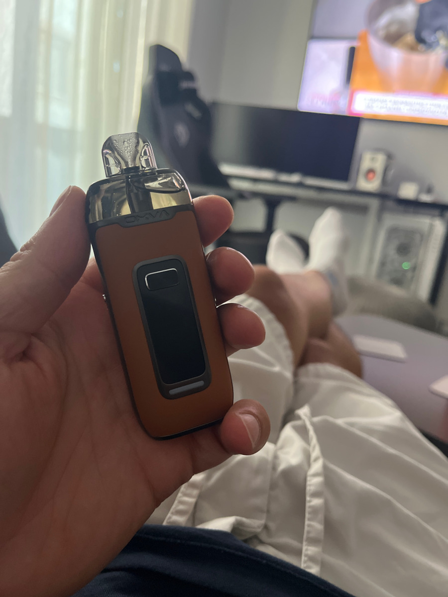 Oxva Kit Pod VPrime 5ml με Ενσωματωμένη Μπαταρία 2600mAh Black Leather