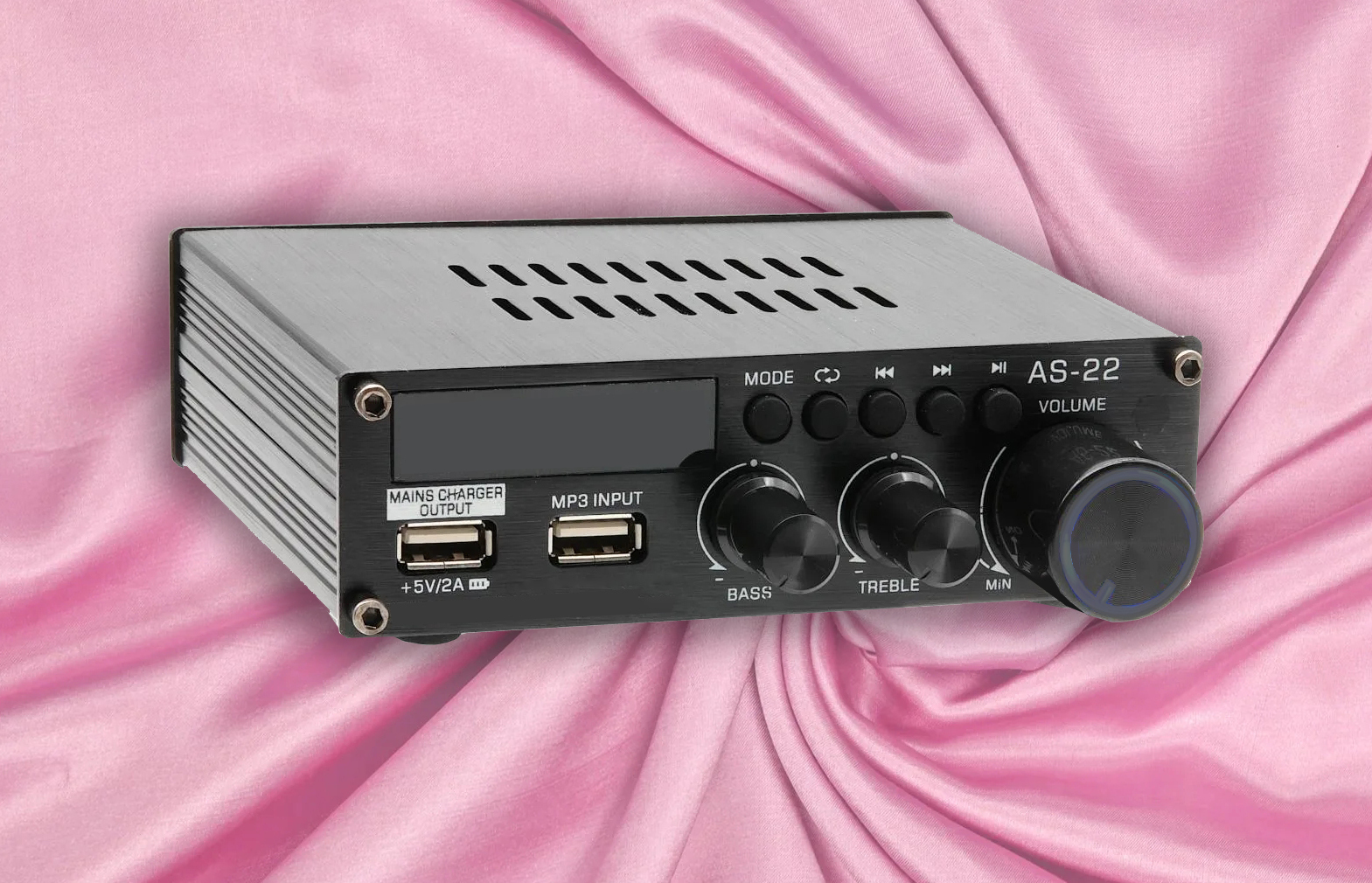 BlitzWolf AS-22 Ολοκληρωμένος Ενισχυτής Hi-Fi Stereo AS-22 Μαύρος
