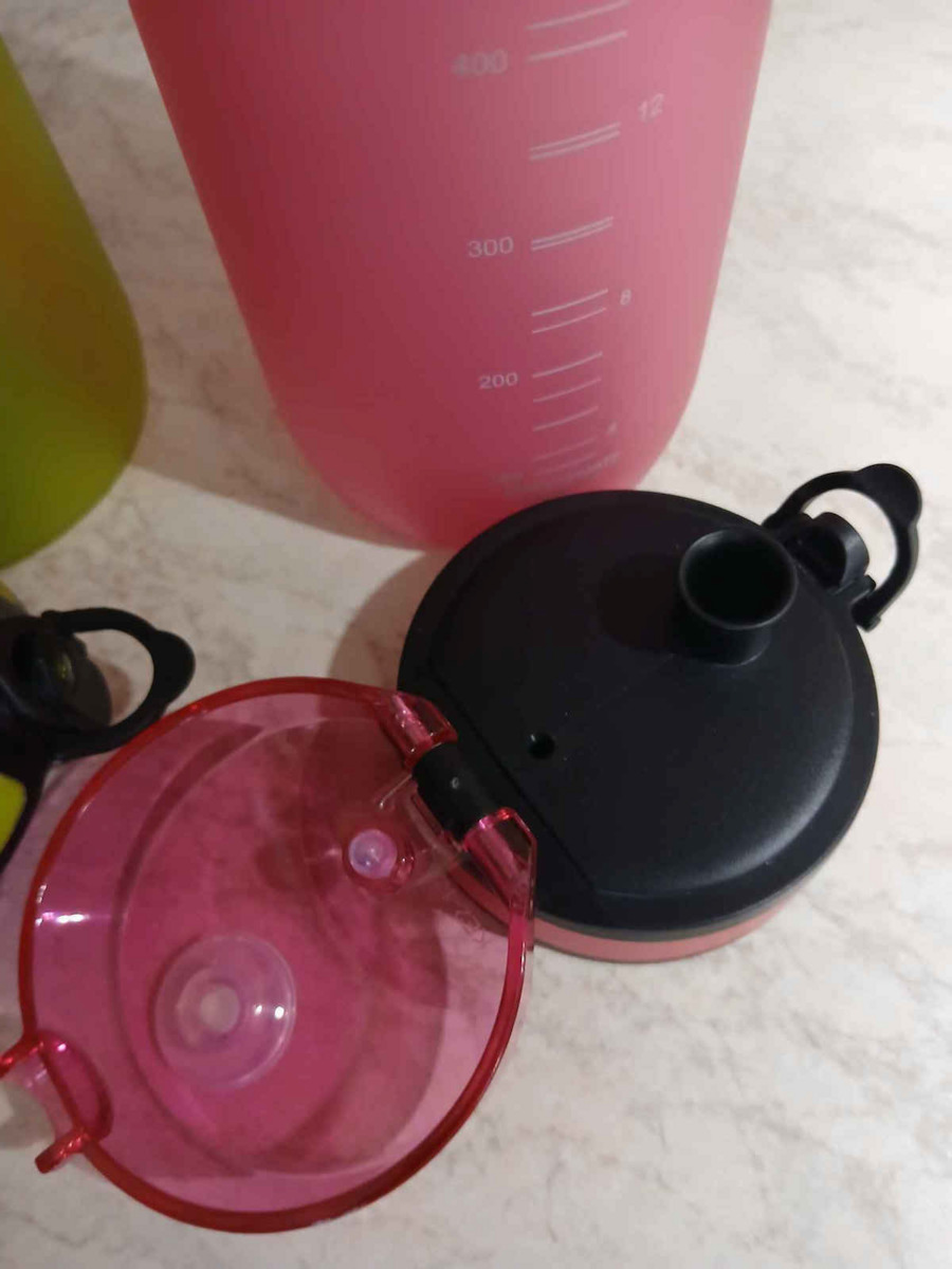 AlpinPro Αθλητικό Παγούρι Πλαστικό 650ml Ροζ