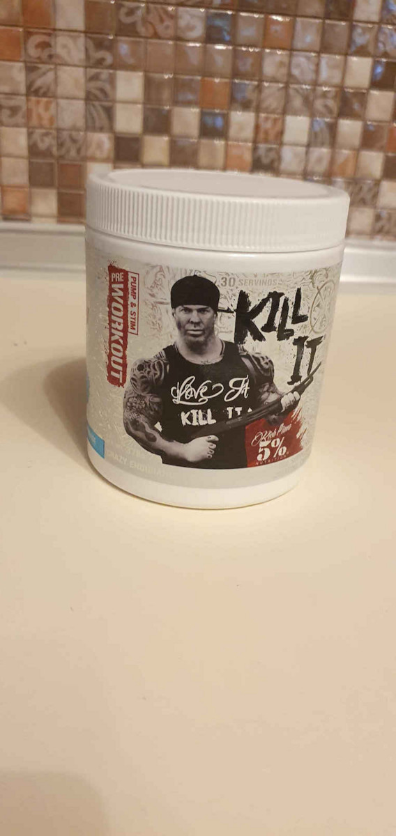 Rich Piana 5% Nutrition 5% Kill It Συμπλήρωμα Pre Workout 354gr Fruit Punch