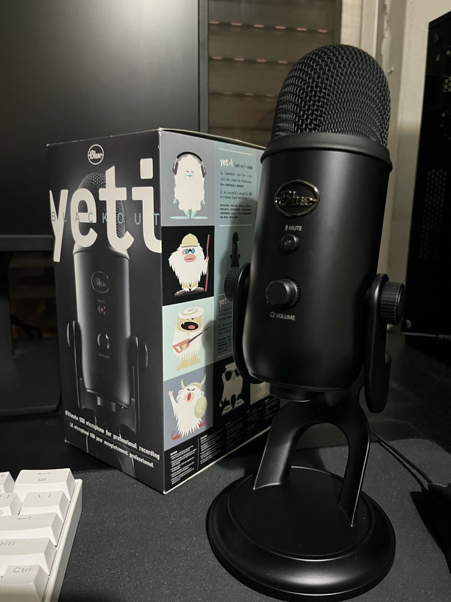 Blue Microphones Yeti Σετ Πυκνωτικό Μικρόφωνο USB Επιτραπέζιο για Φωνητικά