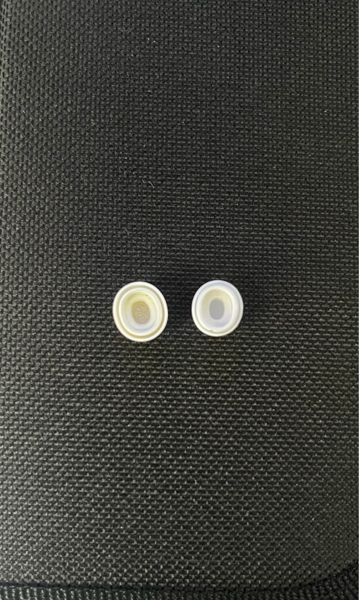 Ear Tips Earplugs Cover 3 Pack Silicone Covers in White for Apple AirPods Pro 1/2
