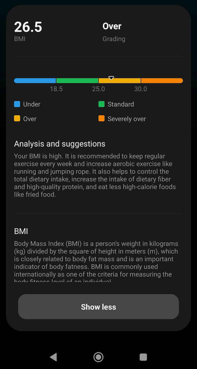 Xiaomi Mi Smart Scale S200 Smart Ζυγαριά με Bluetooth Λευκή