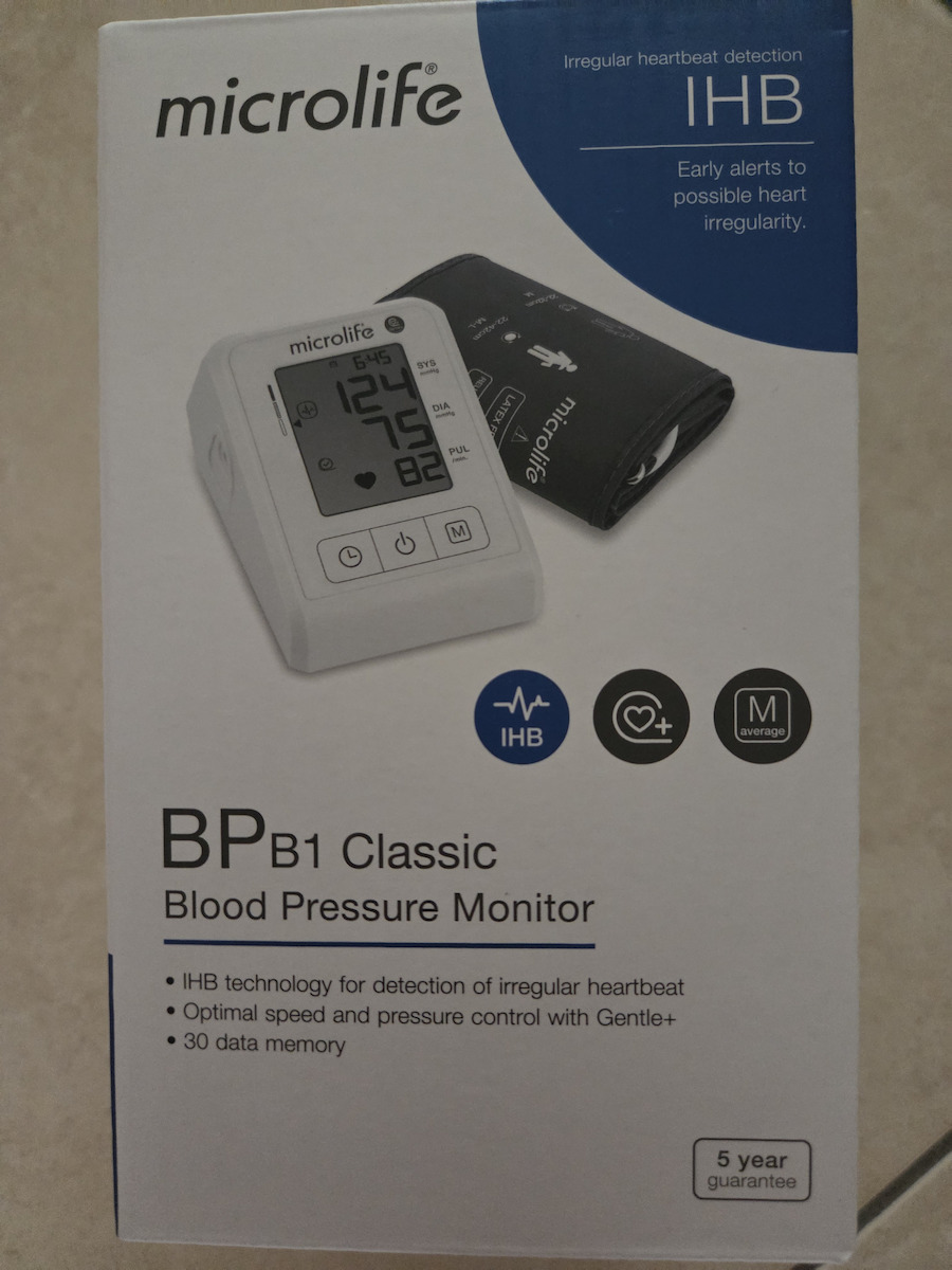 Microlife HD Corner BP B1 Classic Ηλεκτρονικό Πιεσόμετρο Μπράτσου Ακριβείας με ανίχνευση Αρρυθμίας