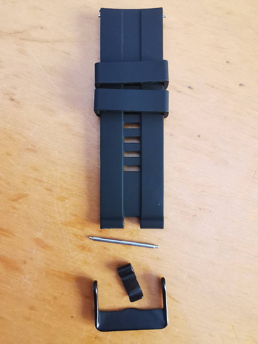 Hurtel Curea Silicon Negru (Huawei Watch GT, Huawei Watch GT2)