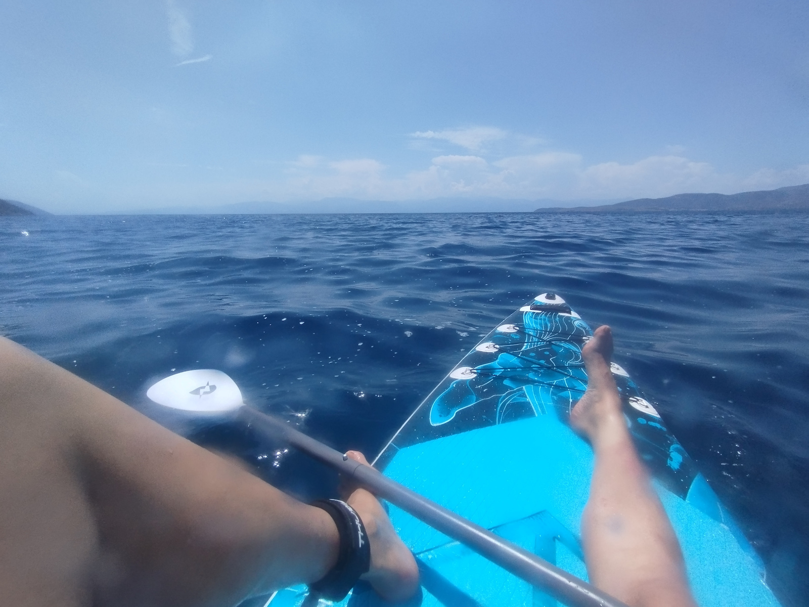 Thunder Inflatable Φουσκωτή Σανίδα SUP / Kayak με Μήκος 3.65m Μπλε
