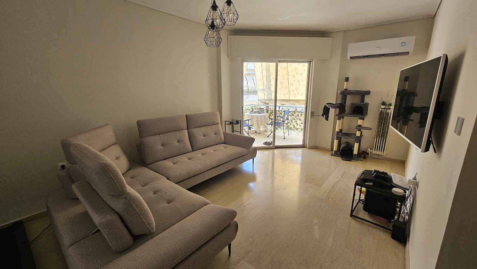 Selby Corner Couch with Left Corner Beige 303x224x106 cm E945,12
