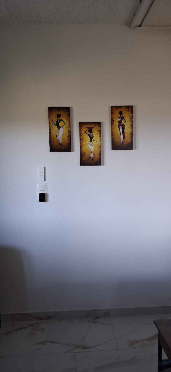 Τρίπτυχος Πίνακας σε Καμβά 45x20cm