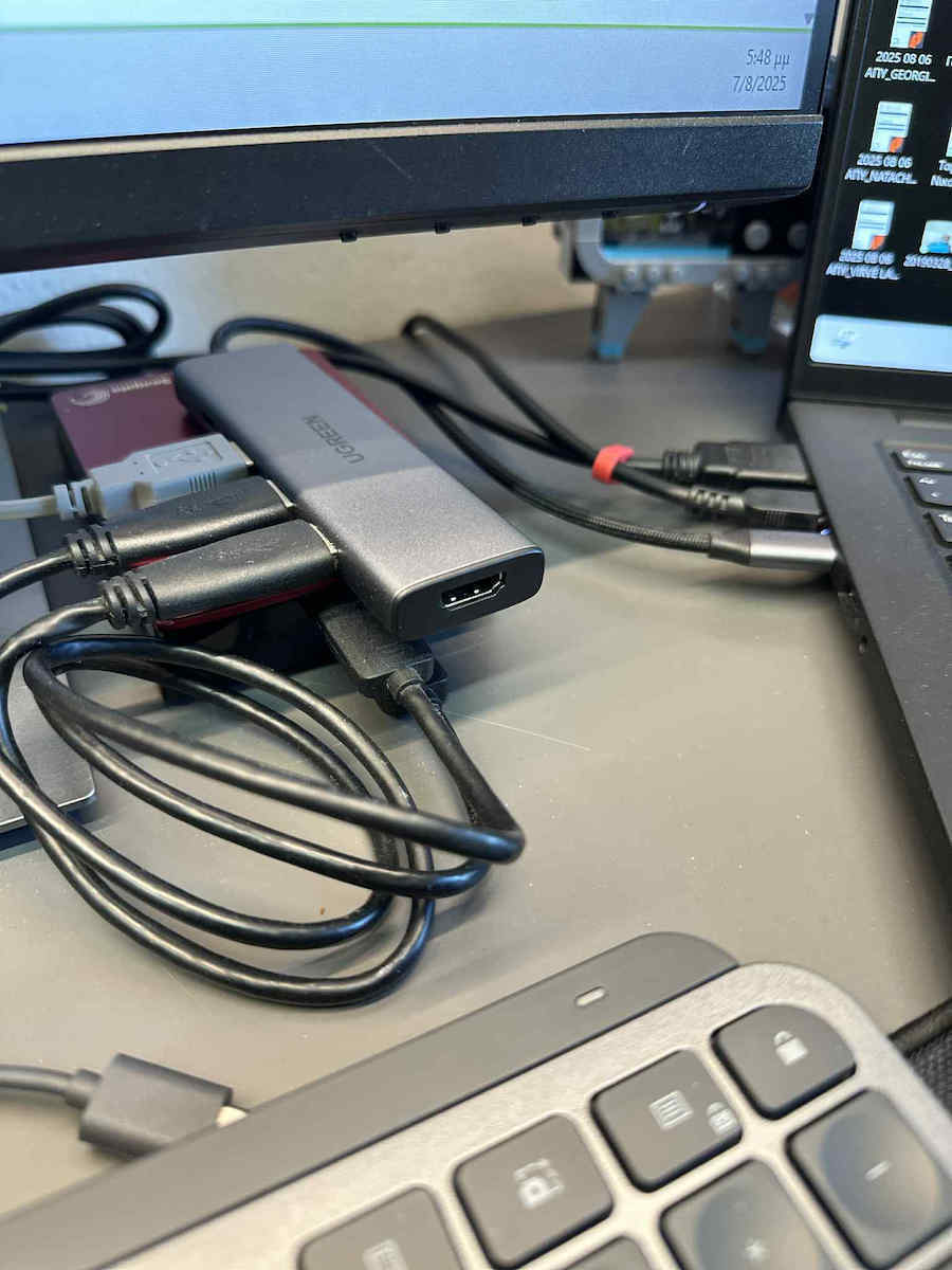 Ugreen CM511 USB-C Docking Station with HDMI 4K PD Gray