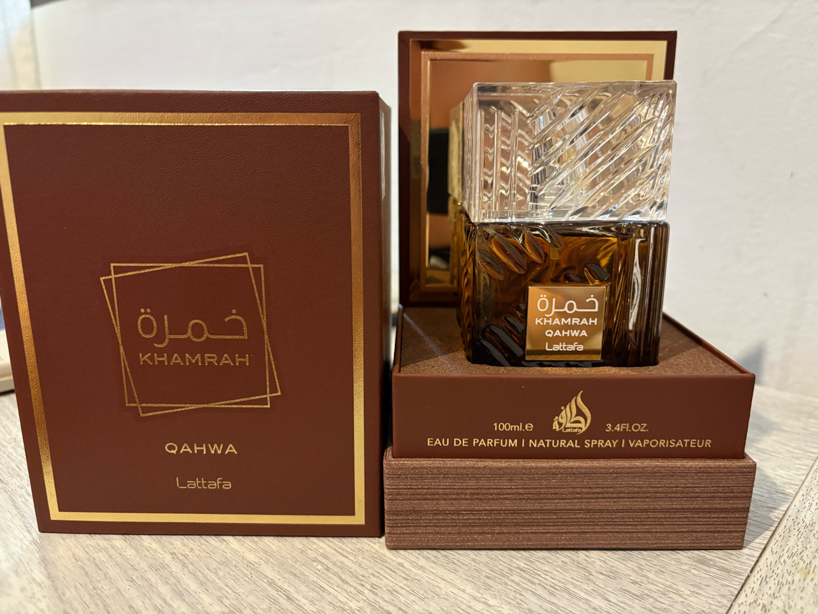 Lattafa Khamrah Qahwa Eau de Parfum 100ml