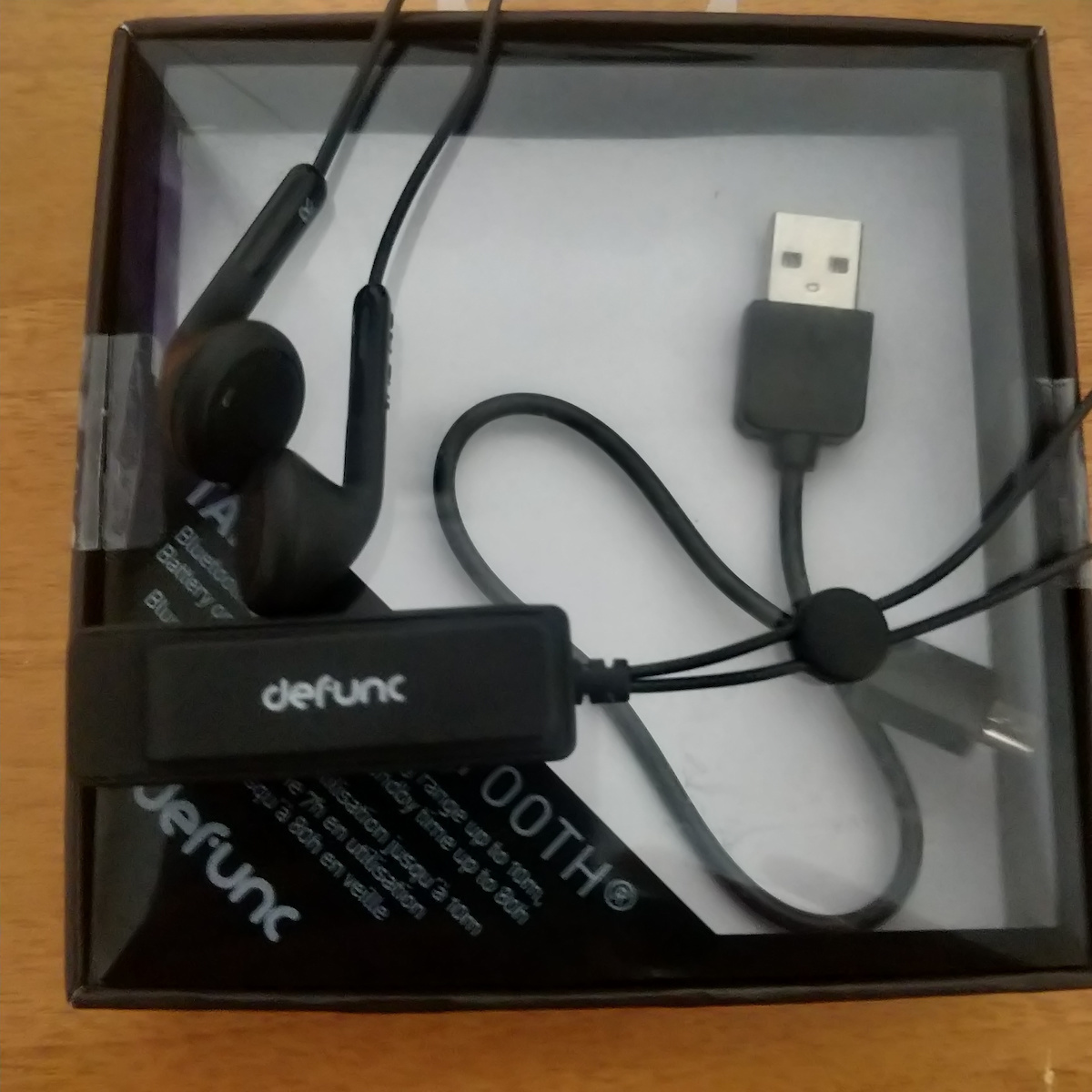 Defunc Talk+ Earbud Bluetooth Handsfree Ακουστικά Μαύρα