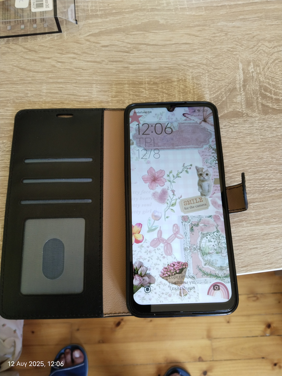 Tech-Protect Wallet Synthetic Leather Black (Redmi 13C 4G / Poco C65 4G)