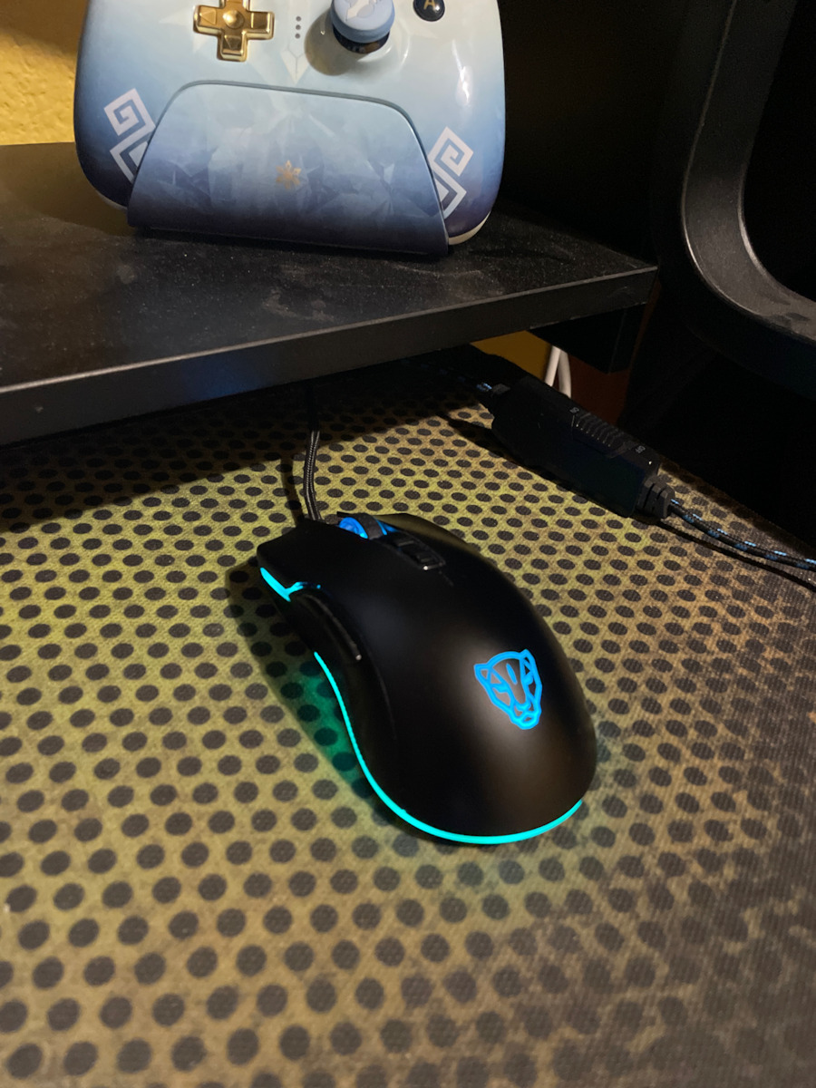 Motospeed V70 RGB Gaming Mouse 12000 DPI Black