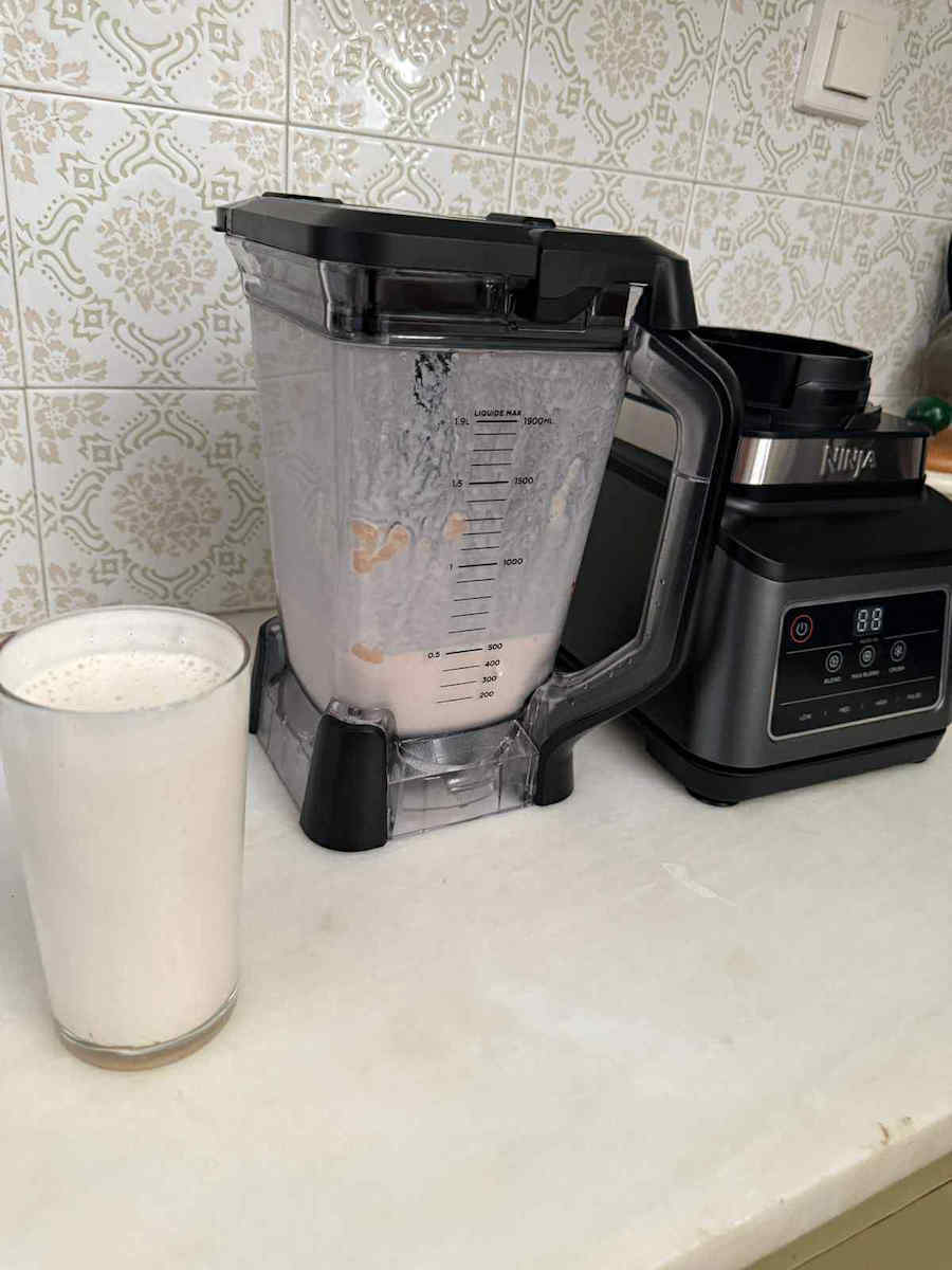 Ninja 2-in-1 with Auto-iQ Blender with Plastic Jug 2.1 lt 1200W Black & Silver
