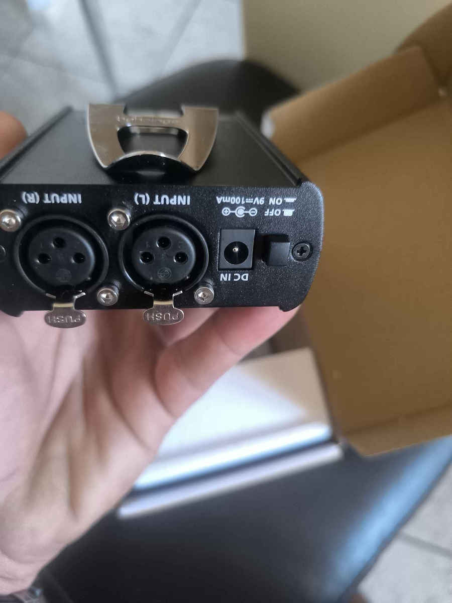 Behringer P1 Tragbar Analog Kopfhörerverstärker Einkanalig mit Jack 3.5mm