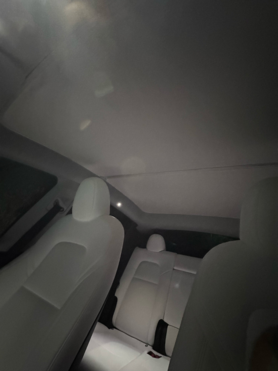 Baseus Internal Car Windshield Sunshade T-Space for Tesla Y Double Layer (White)
