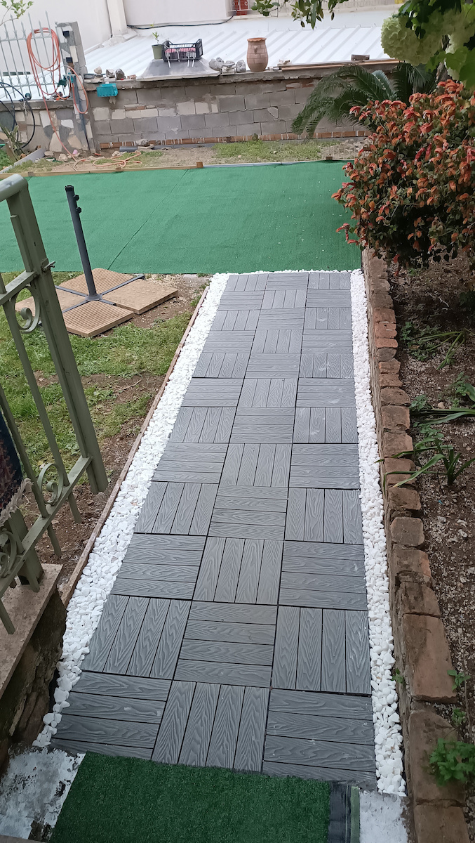 Fun Baby WPC Garden Decking Board 30x30cm