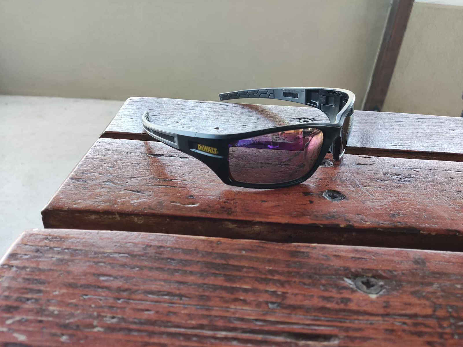 Dewalt Auger Safety Glasses for Protection with Gray Lenses Tinted 1pcs