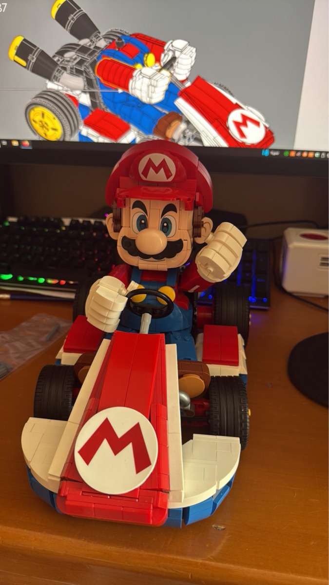 LEGO Super Mario Kart-Mario & Standard Kart for 18+ Years 1972 Pieces