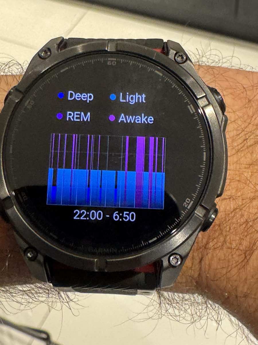 Rem Sleep Fenix 6x Pro Sleep Tracking Heart Rate Sleep Tracking