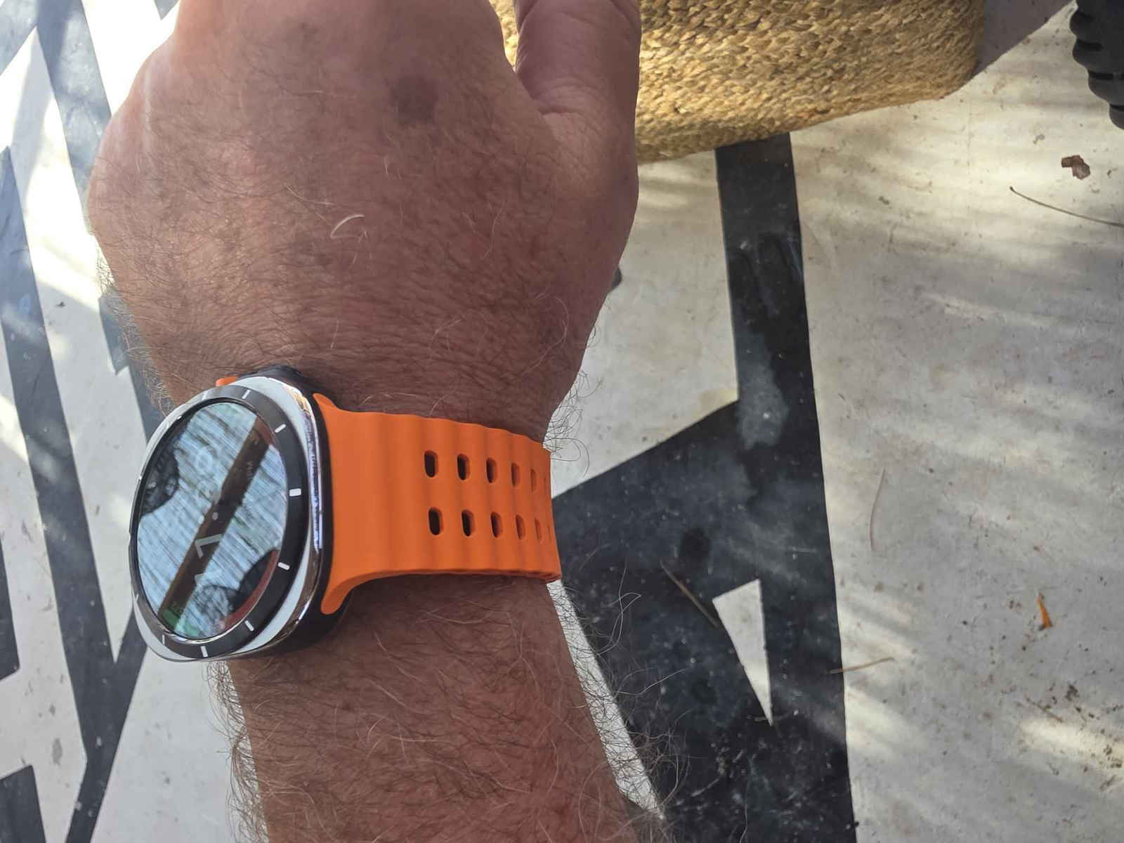 Samsung Curea Silicon Gri (Galaxy Watch Ultra)