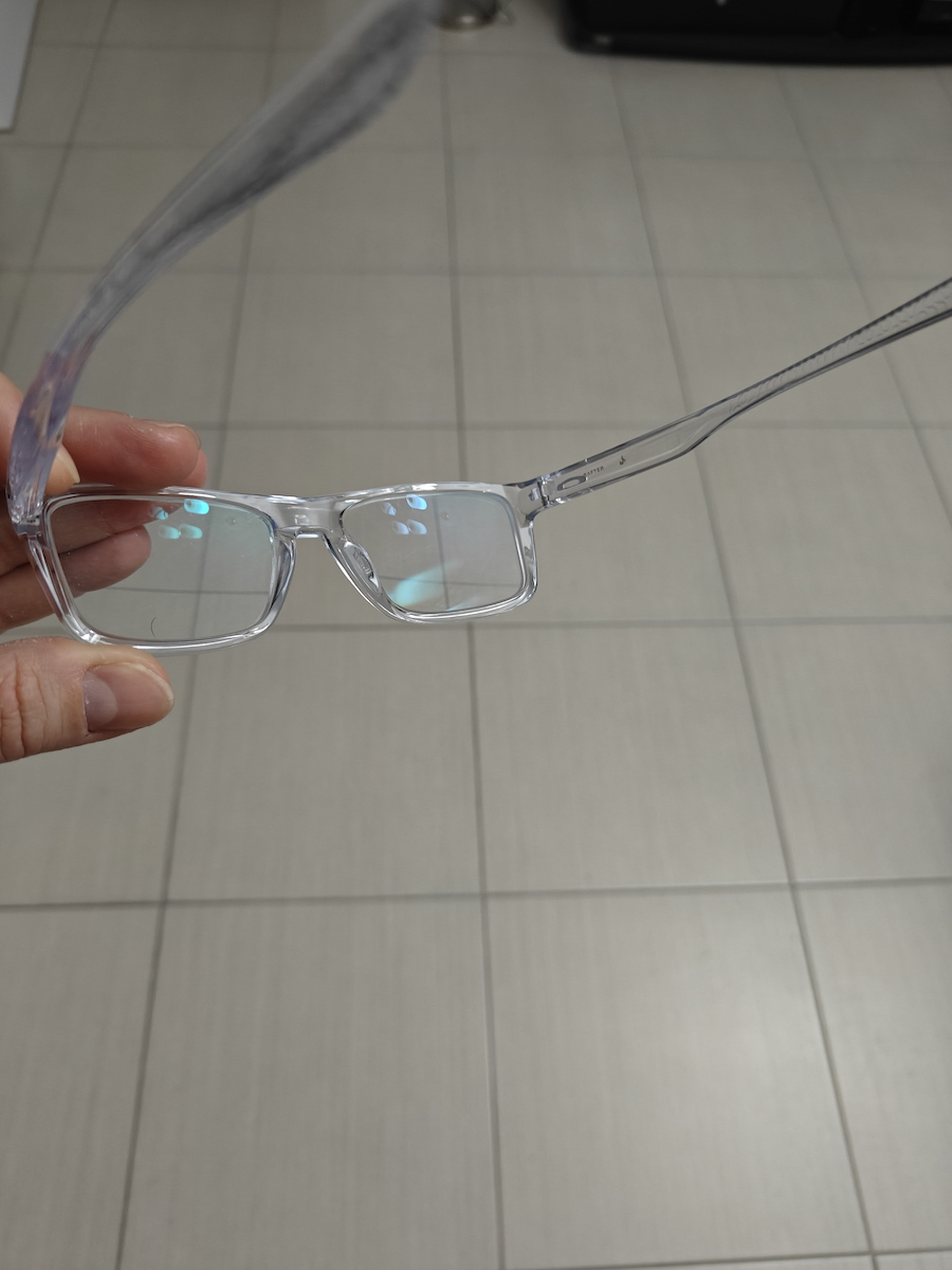 Oakley Vista Transparent Männlich Kunststoff Brillenrahmen OX8178-03