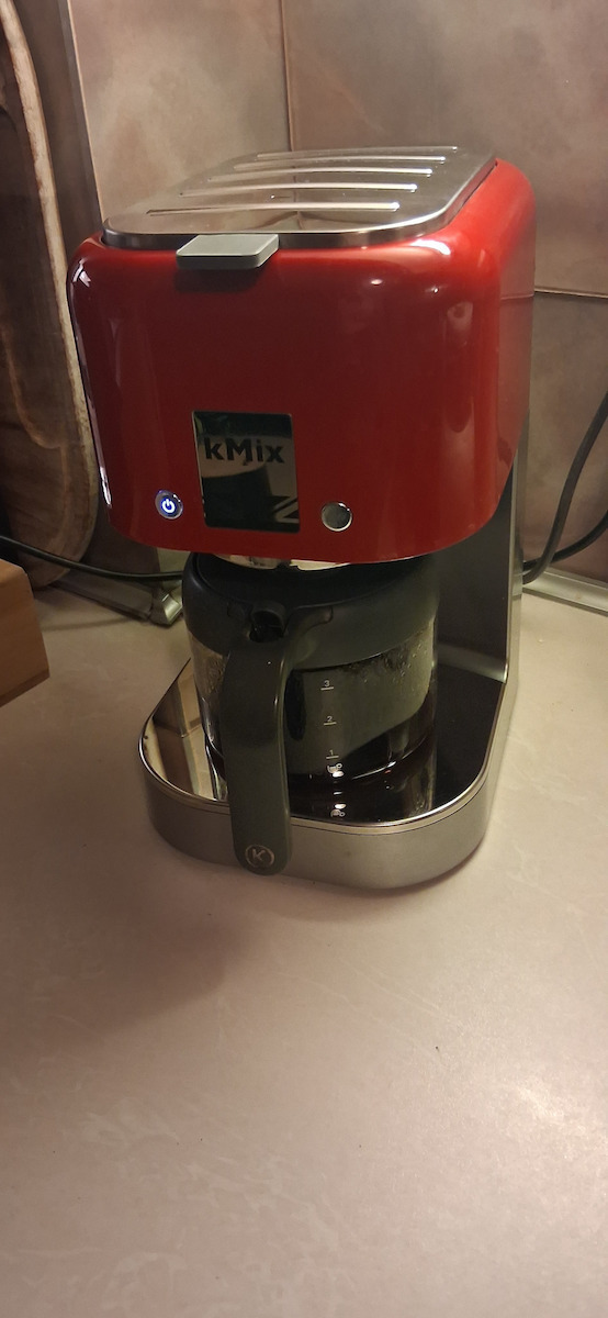 Kenwood Kmix Filter Coffee Machine 1000W Red
