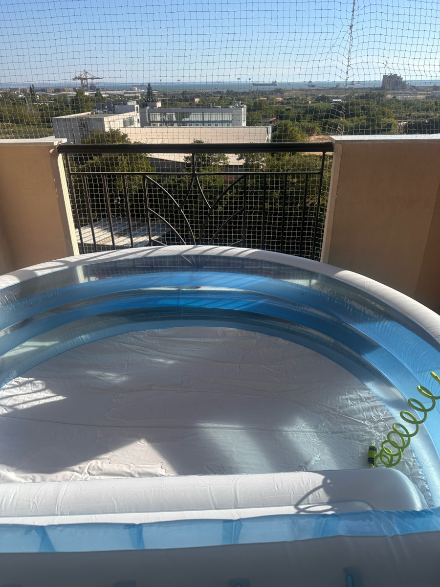 Intex Swim Center Oval Inflatable Swimming Pool 590l 224x224x76cm Light Blue 224x216x76cm