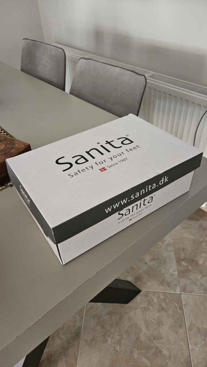 Sanita Αδιάβροχο Παπούτσι Εργασίας Λευκό O2