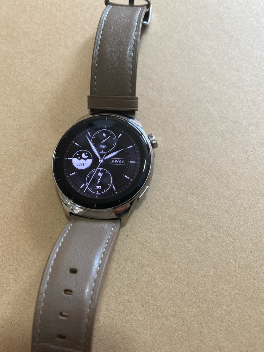 Mibro Watch Lite3 Pro Wasserdicht mit Pulsmesser (Khaki Gray (Silver))