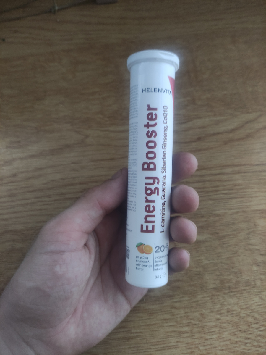 Helenvita Energy Booster Supplement for Immune System Support 40 Effervescent Tablets