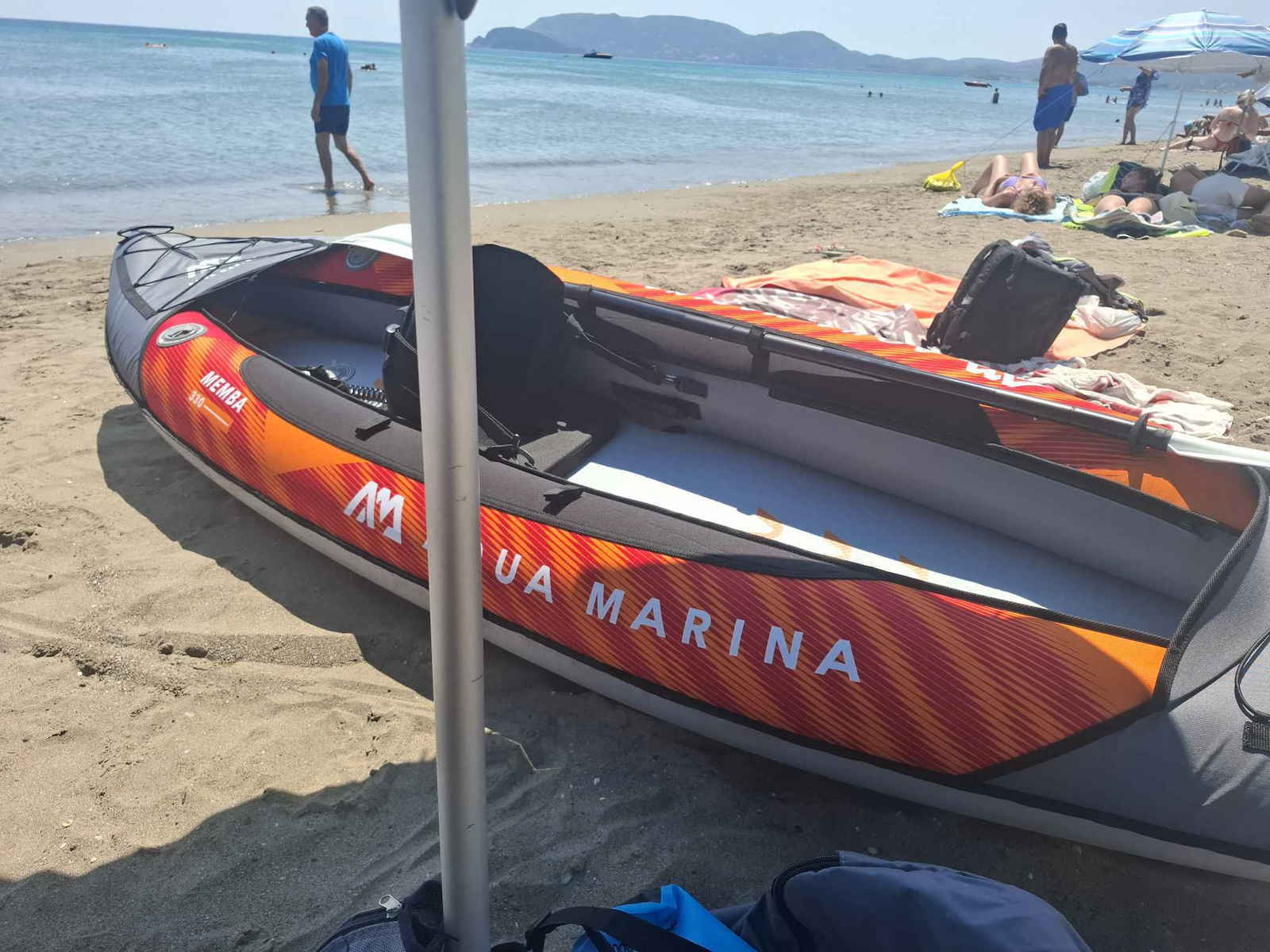 Aqua Marina Memba 10'10'' Sit in Sea Kayak 1 Person Orange 15680