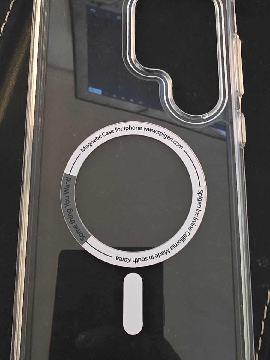 Spigen Ultra Hybrid Mag Umschlag Rückseite Silikon / Kunststoff 2mm Schwarz (Galaxy S25 Ultra,Samsung S25 Ultra)
