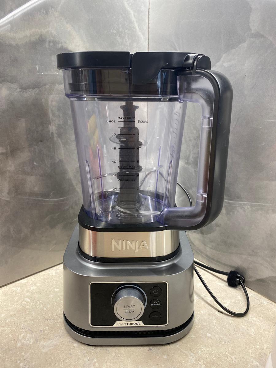 Ninja Foodi Power Nutri Μπλέντερ με Πλαστική Κανάτα 2.1 lt 1200W Silver