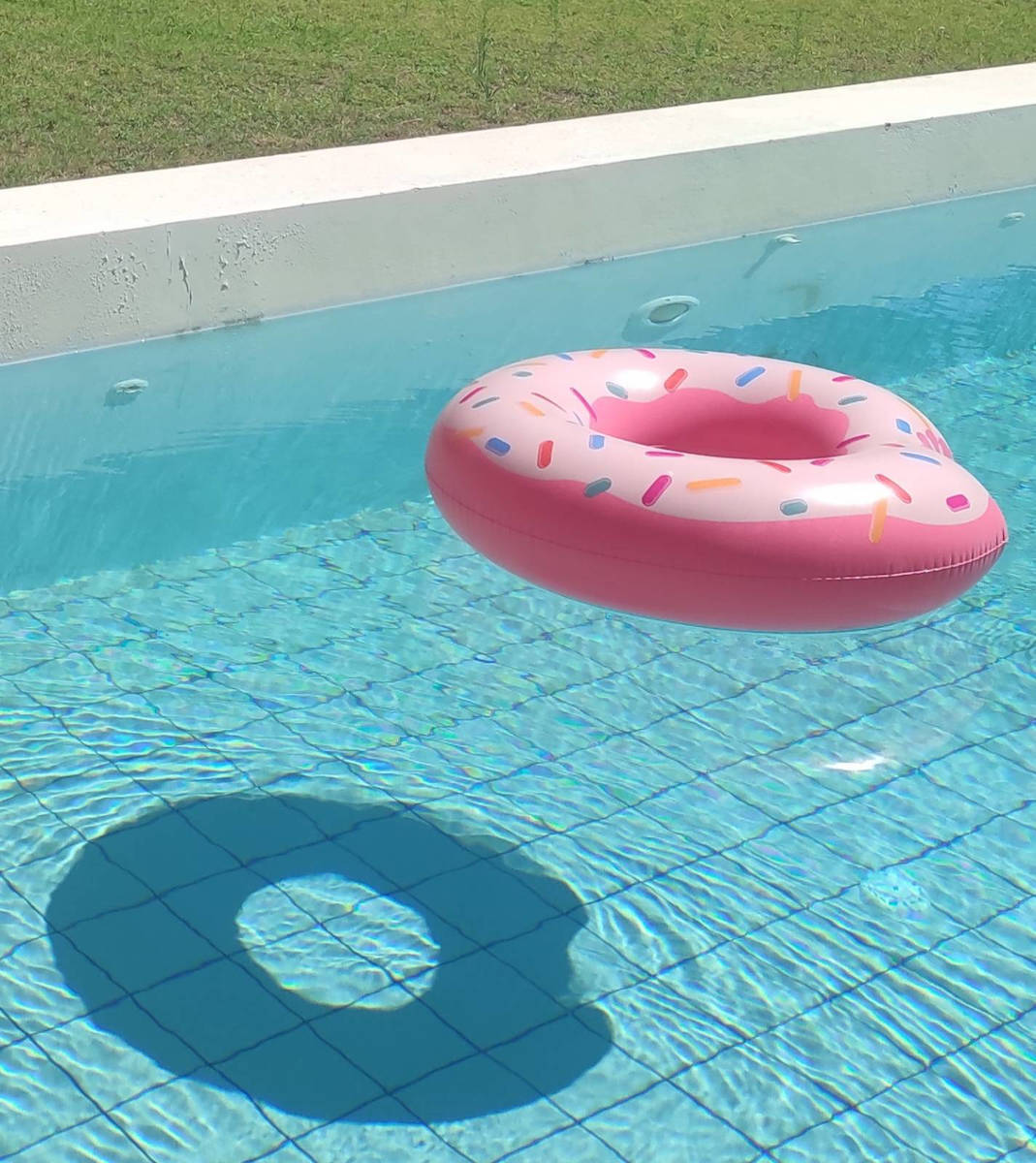 Intex Rainbow Kid's Inflatable Sea Float Donut 107x99cm
