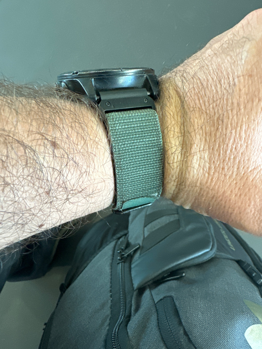Tech-Protect Pro Λουράκι Υφασμάτινο Πράσινο (Fenix 5 / 5 Plus / 6 / 6 Pro / 7 / 7 Pro / 8 / E (47mm))