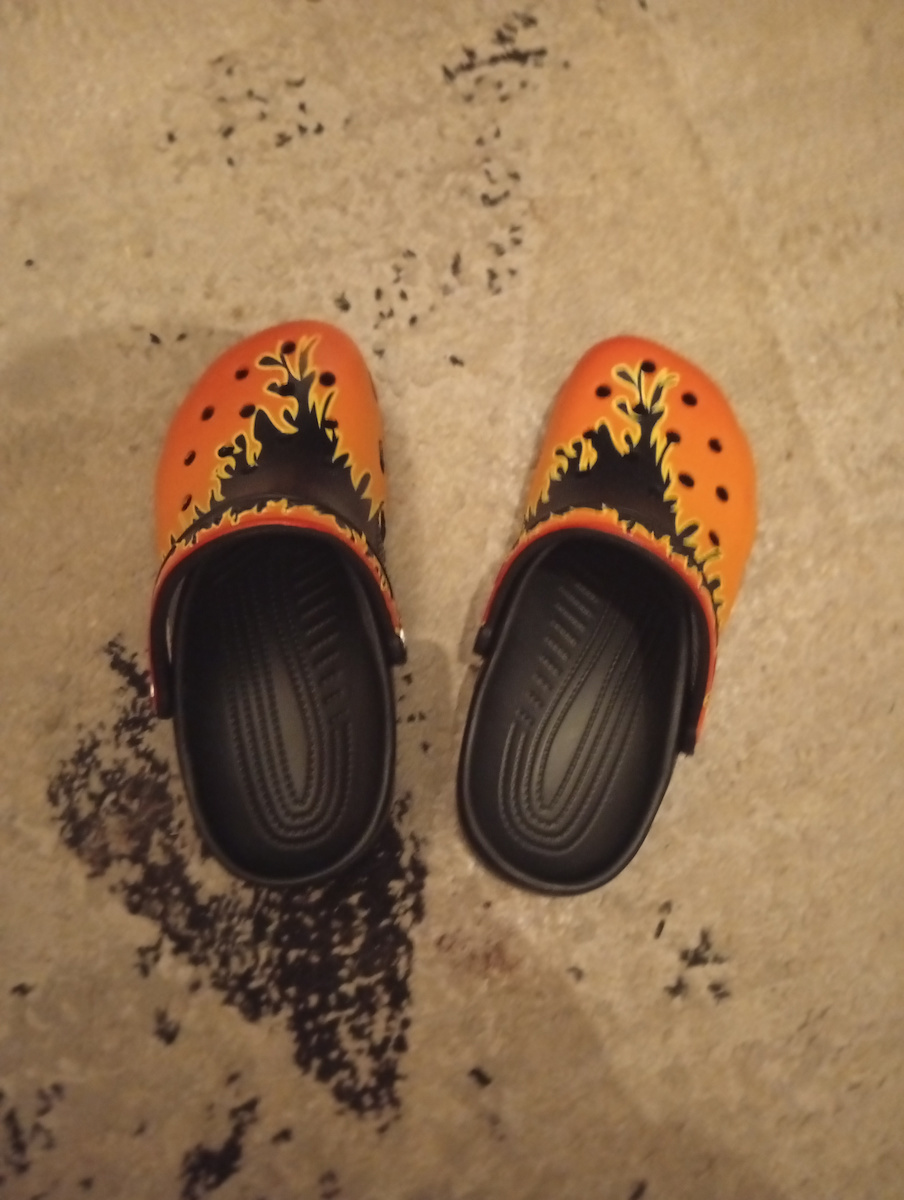 Crocs Kids' Classic Ανδρικά Ανατομικά Σαμπό Μαύρα