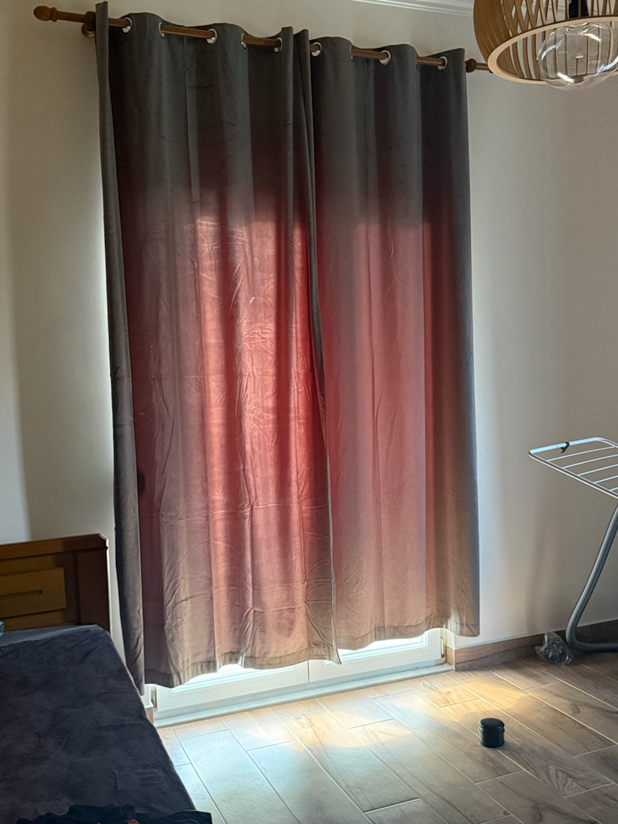 vidaXL Set Perdele Opace Cu Capse Antracit Catifea 140x175cm