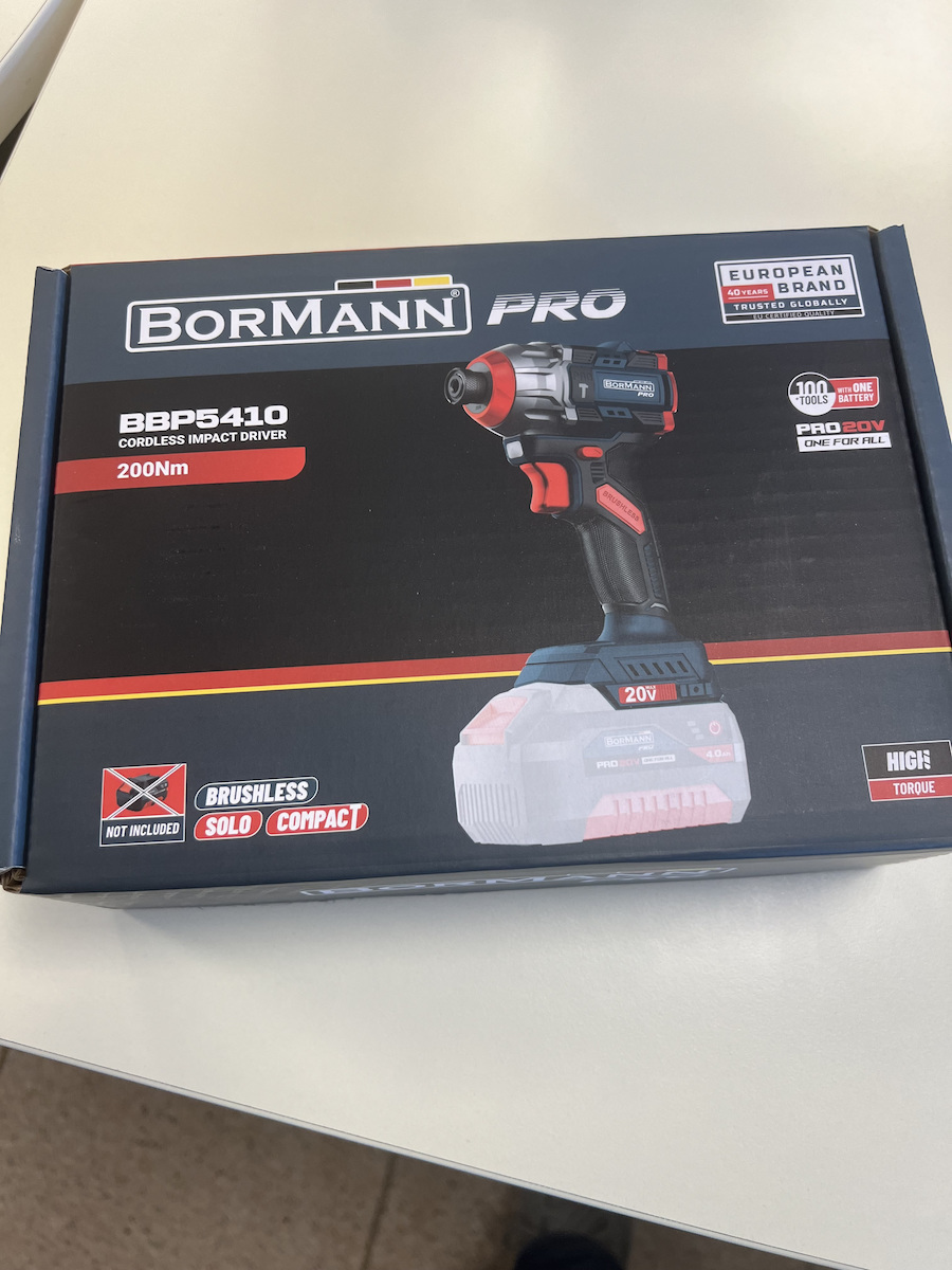 Bormann Impact Screwdriver Battery Solo Brushless 20V