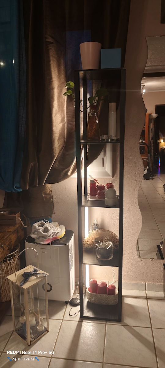 Costway LED Floor Lamp with Warm White Light 1530lm White