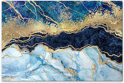 Megapap Deep Blue Painting on Canvas 125x80cm