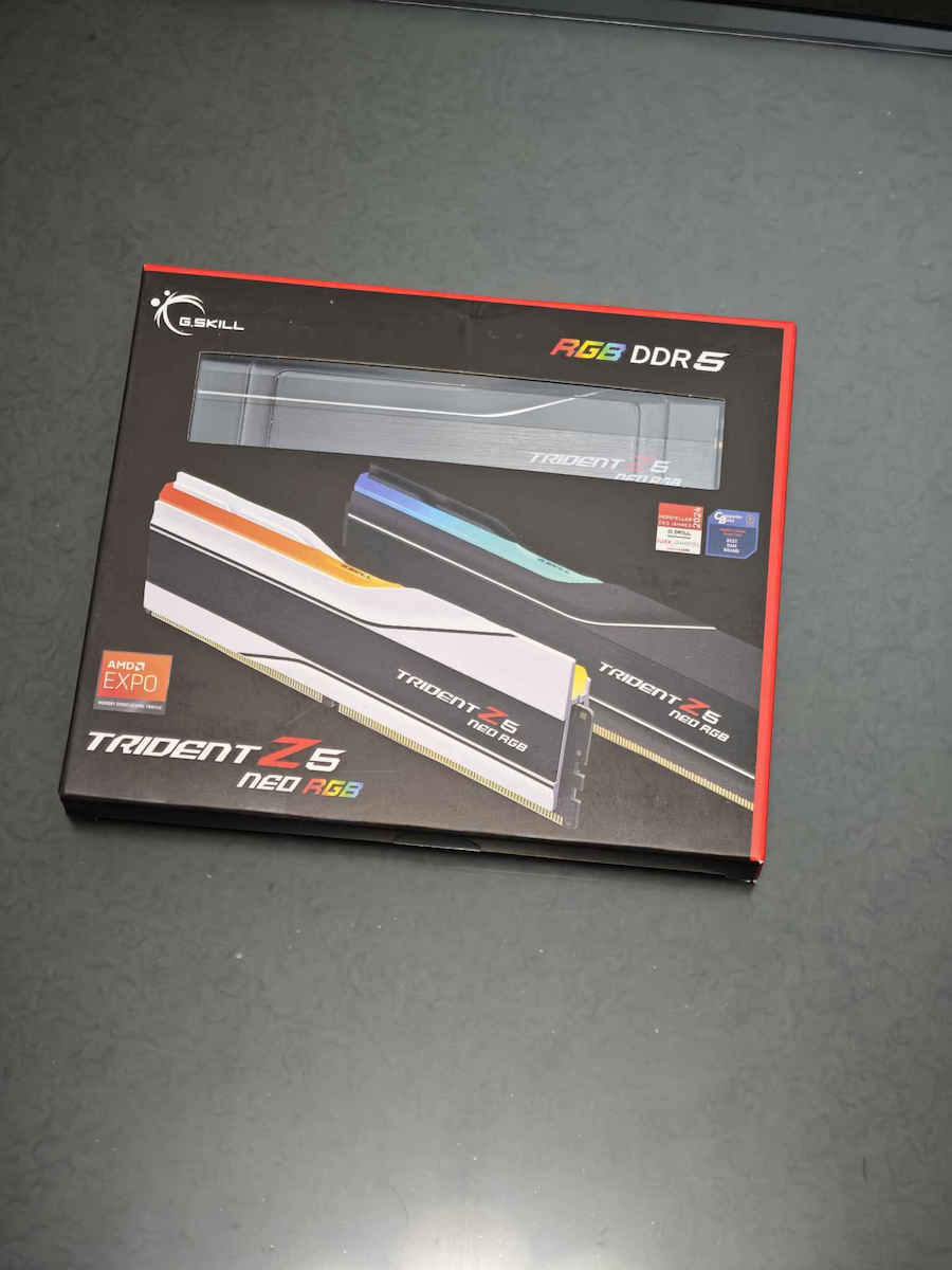 G.Skill Trident Z5 Neo RGB DDR5 32GB RAM με 2x16GB Modules και Ταχύτητα 6000 για Desktop